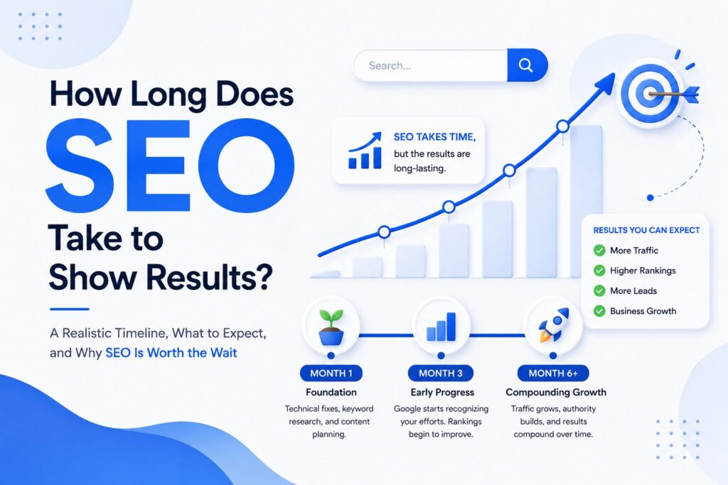 How Long Does SEO Take to Show Results? 1 How Long Does SEO Take to Show Results?